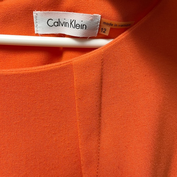 Calvin Klein Orange Dress - Picture 3 of 3
